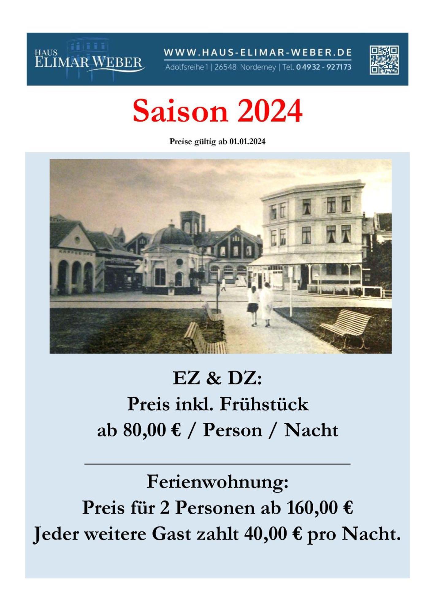 Bed and Breakfast Haus Elimar Weber Norderney Zewnętrze zdjęcie